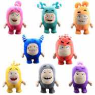 大号9寸 奇宝萌兵Oddbods 毛绒公仔玩具 卡通动漫玩偶娃娃 