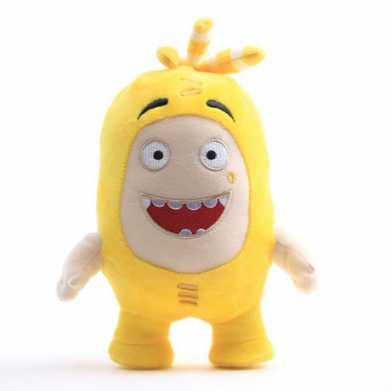 大号9寸 奇宝萌兵Oddbods 毛绒公仔玩具 卡通动漫玩偶娃娃 