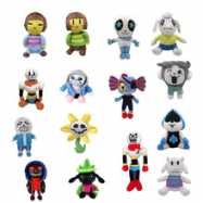 9款传说之下毛绒玩具undertale游戏周边sans公仔生日礼物25-36cm