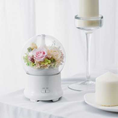 新品创意永生花香薰机加湿器节庆生日实物礼物企业礼品