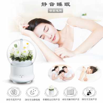 新品创意永生花香薰机加湿器节庆生日实物礼物企业礼品