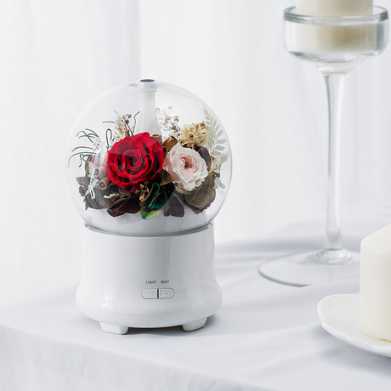 新品创意永生花香薰机加湿器节庆生日实物礼物企业礼品