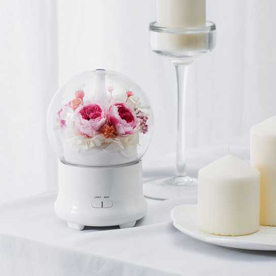 新品创意永生花香薰机加湿器节庆生日实物礼物企业礼品