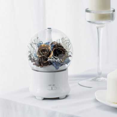 新品创意永生花香薰机加湿器节庆生日实物礼物企业礼品