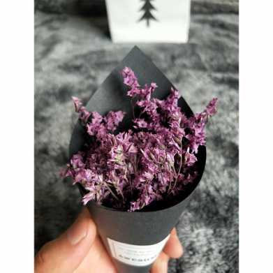 小清新满天星手工干花情人草礼物圣诞节节日礼物小花束礼盒配套