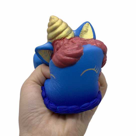 squishy 慢回弹蛋糕 仿真玫瑰花独角兽蛋糕 pu慢回弹捏捏乐面包