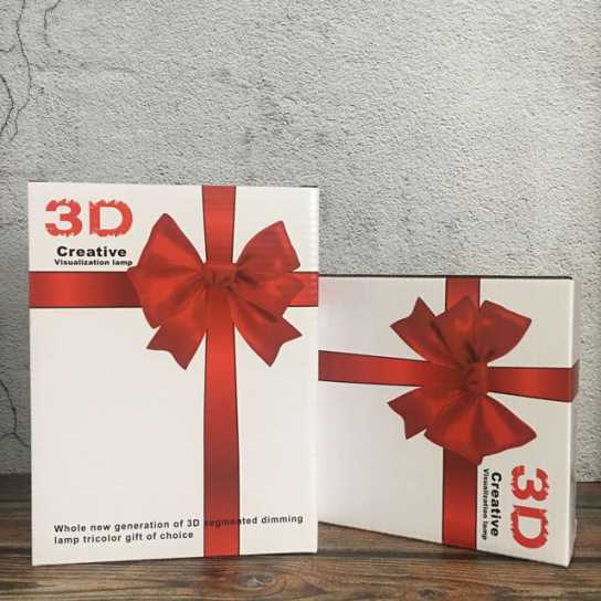 爆款活动促销礼品实用礼物3d小夜灯 母亲节礼物台灯定制logo