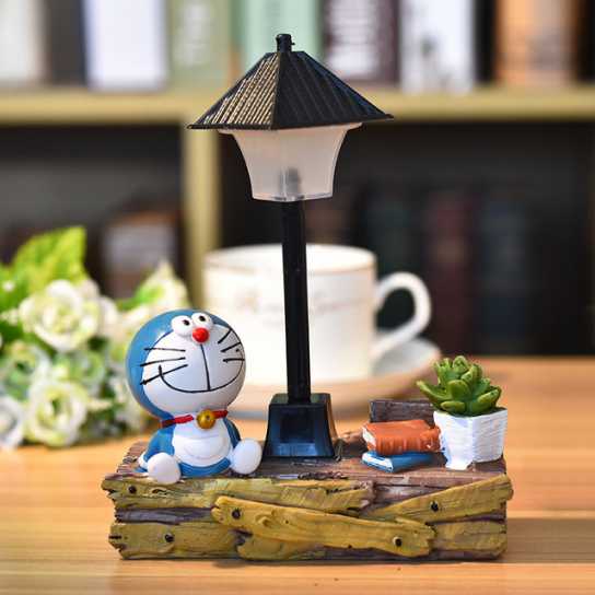 创意家居礼品装饰工艺品zakka送学生礼品儿童礼物叮当猫小夜灯