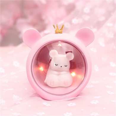 独角兽星星灯小夜灯少女心创意礼品摆件学生女孩儿童圣诞生日礼物