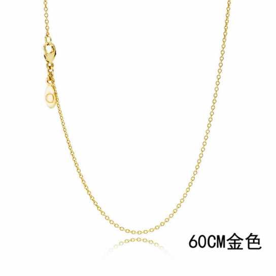时尚简约百搭玫瑰金色S925银基础项链女DIY纯银锁骨链情人节礼物