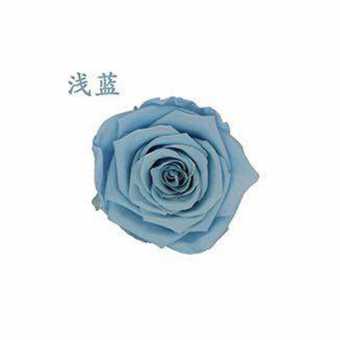 永生花玫瑰花头4-5cmB级8朵盒装保鲜花 情人节生日礼物干花花束