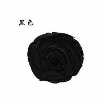 永生花玫瑰花头4-5cmB级8朵盒装保鲜花 情人节生日礼物干花花束