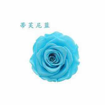 永生花玫瑰花头4-5cmB级8朵盒装保鲜花 情人节生日礼物干花花束
