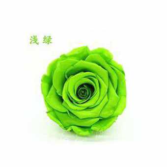 永生花玫瑰花头4-5cmB级8朵盒装保鲜花 情人节生日礼物干花花束