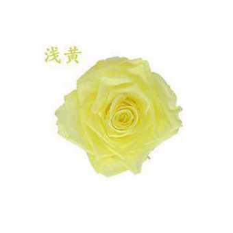 永生花玫瑰花头4-5cmB级8朵盒装保鲜花 情人节生日礼物干花花束