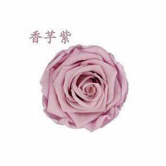 永生花玫瑰花头4-5cmB级8朵盒装保鲜花 情人节生日礼物干花花束