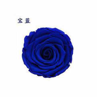 永生花玫瑰花头4-5cmB级8朵盒装保鲜花 情人节生日礼物干花花束