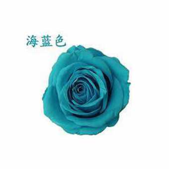 永生花玫瑰花头4-5cmB级8朵盒装保鲜花 情人节生日礼物干花花束