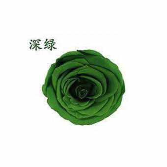 永生花玫瑰花头4-5cmB级8朵盒装保鲜花 情人节生日礼物干花花束