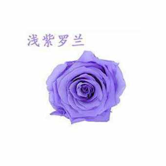 永生花玫瑰花头4-5cmB级8朵盒装保鲜花 情人节生日礼物干花花束