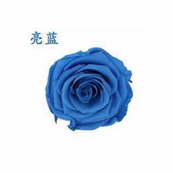 永生花玫瑰花头4-5cmB级8朵盒装保鲜花 情人节生日礼物干花花束