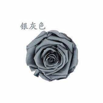 永生花玫瑰花头4-5cmB级8朵盒装保鲜花 情人节生日礼物干花花束