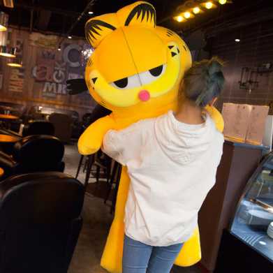 加菲猫公仔毛绒玩具生日礼物送女生大号布娃娃可爱萌玩偶