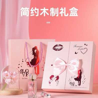 S925银一周耳钉玫瑰礼盒送女生朋友闺蜜七夕情人节礼品盒生日礼物