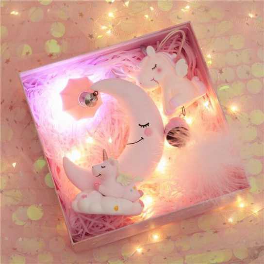 少女心走心生日礼物女生独角兽星星灯礼盒炫彩送女孩闺蜜朋友情侣