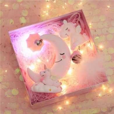 少女心走心生日礼物女生独角兽星星灯礼盒炫彩送女孩闺蜜朋友情侣