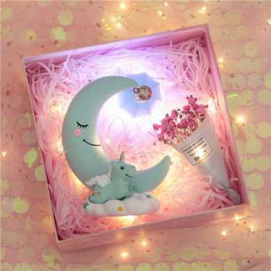 少女心走心生日礼物女生独角兽星星灯礼盒炫彩送女孩闺蜜朋友情侣