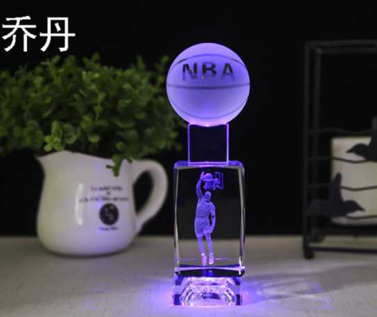 水晶篮球生日礼物礼品送男生朋友男友成人特别的实用创意个性diy