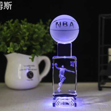 水晶篮球生日礼物礼品送男生朋友男友成人特别的实用创意个性diy