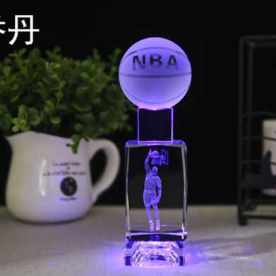 水晶篮球生日礼物礼品送男生朋友男友成人特别的实用创意个性diy