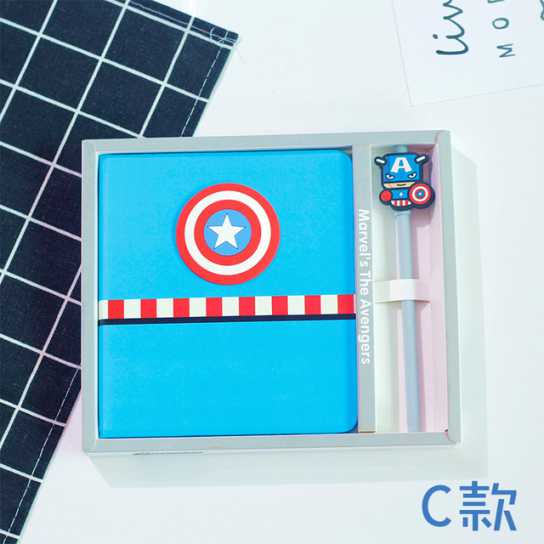 创意航海勇士记事手账套装本学生学习毕业礼物送男生礼品