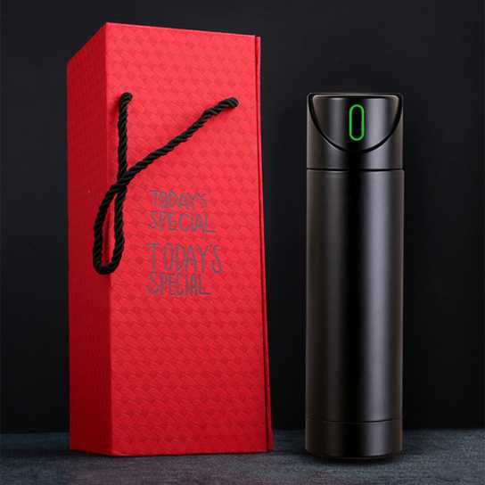 新款智能水杯商务保温杯不锈钢户外车载智能保温杯刻字礼品