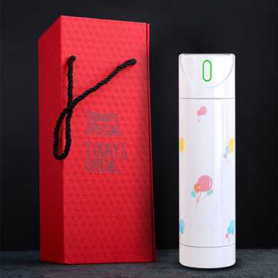 新款智能水杯商务保温杯不锈钢户外车载智能保温杯刻字礼品