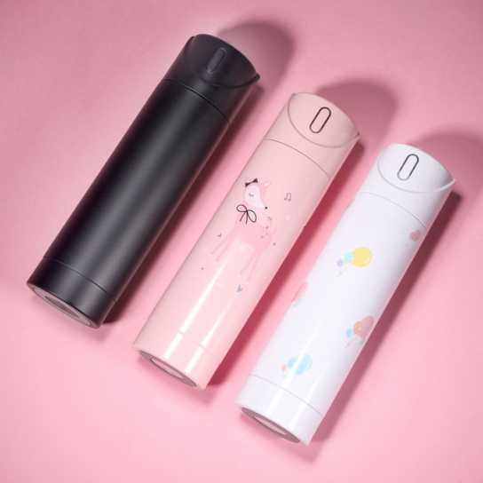 新款智能水杯商务保温杯不锈钢户外车载智能保温杯刻字礼品