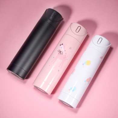 新款智能水杯商务保温杯不锈钢户外车载智能保温杯刻字礼品