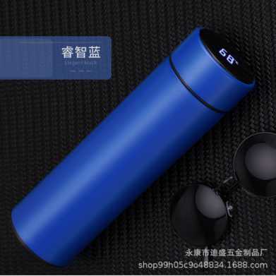 保温杯智能温度水杯304不锈钢创意测温杯子商务礼品水瓶