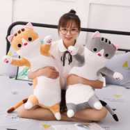 毛绒长条抱着睡觉抱枕娃娃可爱公仔大号玩具韩国女生猫咪懒人枕头