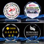 老同学聚会毕业季纪念品学生幼儿园水晶礼物留念照片摆件相册礼品
