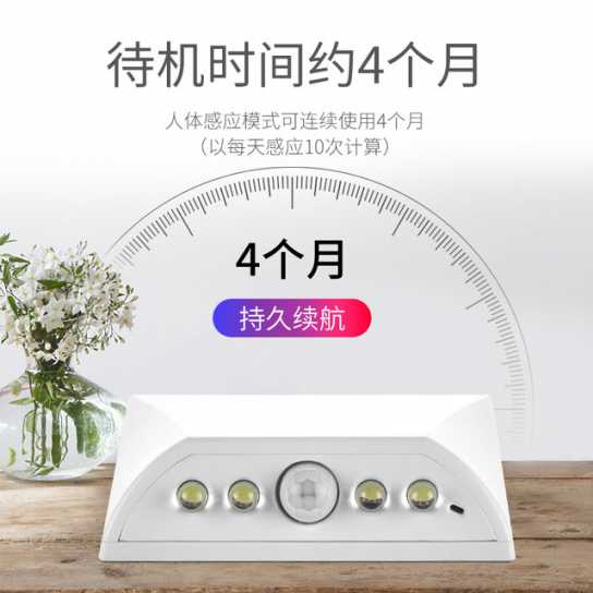 创意小夜灯LED人体感应感光门口钥匙灯起夜走廊过道灯精品