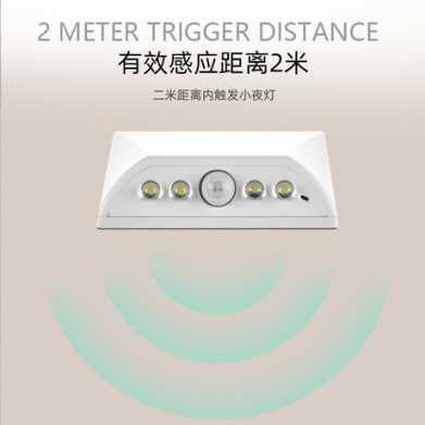 创意小夜灯LED人体感应感光门口钥匙灯起夜走廊过道灯精品