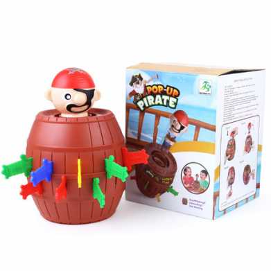 新奇整蛊海盗桶创意恶搞互动玩具整蛊儿童玩具热卖