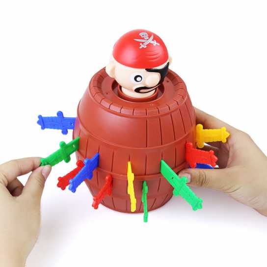 新奇整蛊海盗桶创意恶搞互动玩具整蛊儿童玩具热卖