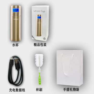 创意智能保温杯lehoo不锈钢显示温度户外水杯商务保温杯礼品