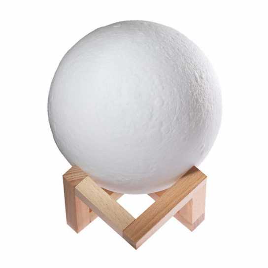 3d打印月球灯礼物礼品中秋生日七夕情人节创意 新奇特小夜灯