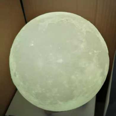 3d打印月球灯礼物礼品中秋生日七夕情人节创意 新奇特小夜灯