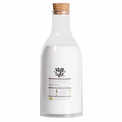 九猪牛奶瓶灯伴睡留言灯 usb创意夜灯生日礼物硅胶新奇特小夜灯